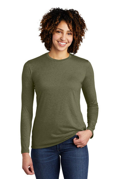 Allmade   Women's Tri-Blend Long Sleeve Tee AL6008