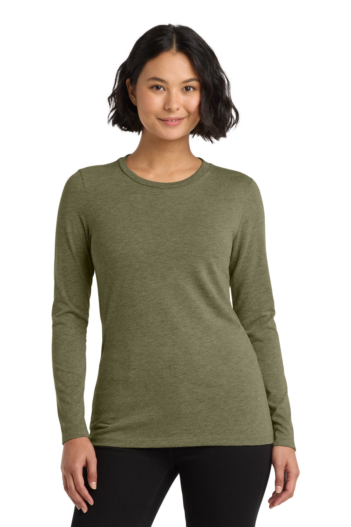 Custom Embroidered AllMade T-Shirts  in Olive You Green