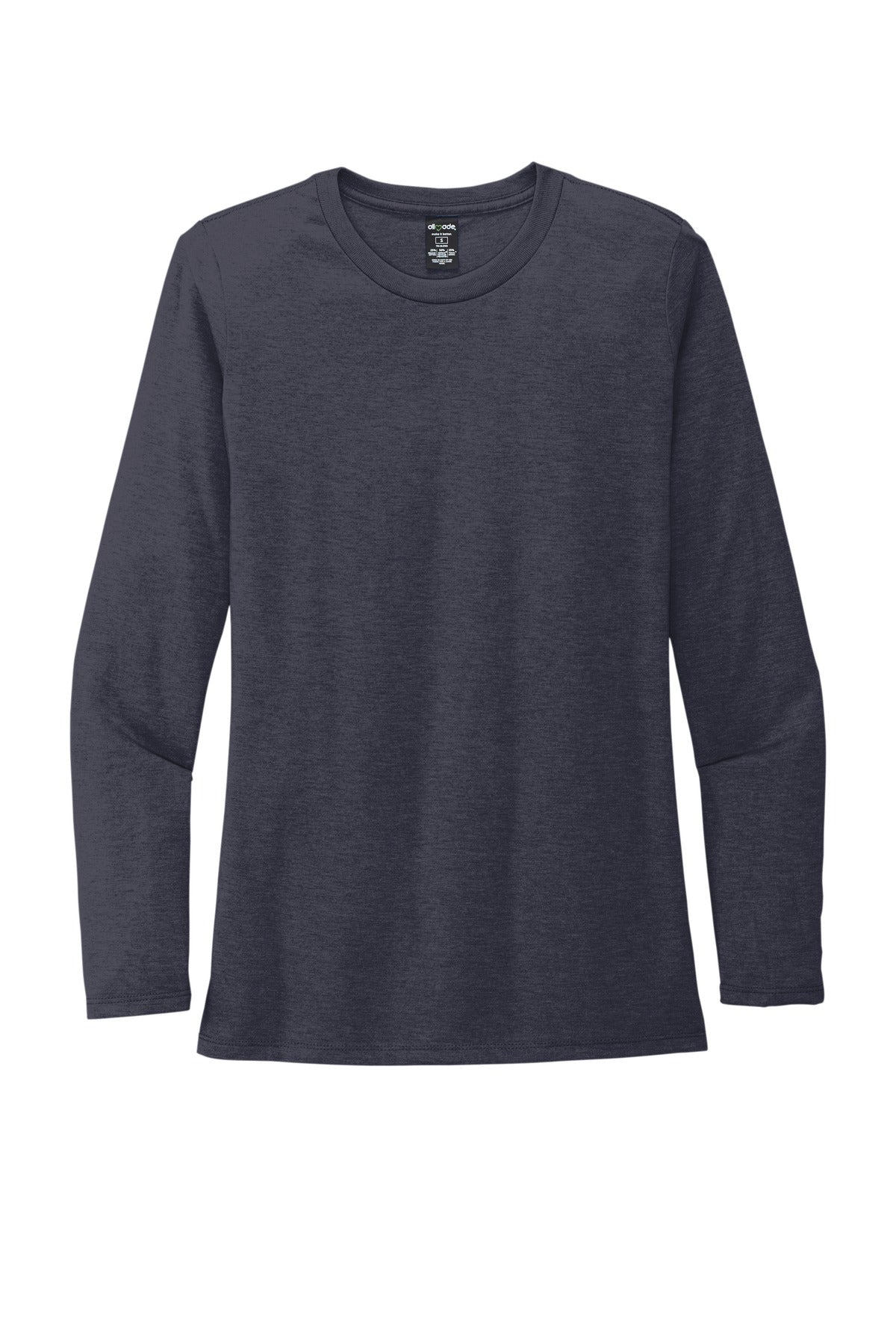 Allmade   Women's Tri-Blend Long Sleeve Tee AL6008