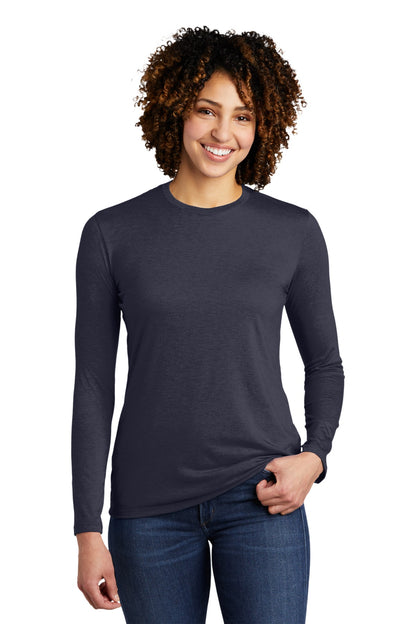 Allmade   Women's Tri-Blend Long Sleeve Tee AL6008