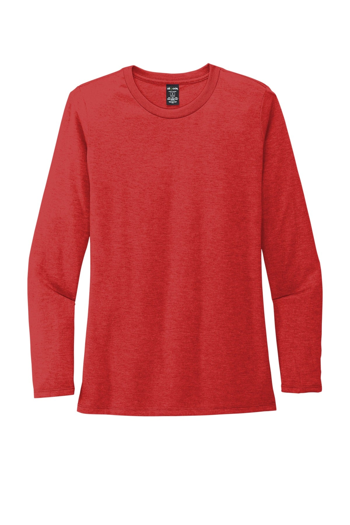 Allmade   Women's Tri-Blend Long Sleeve Tee AL6008