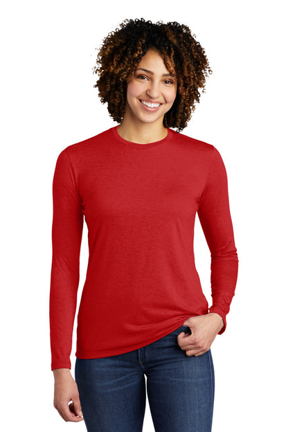 Allmade   Women's Tri-Blend Long Sleeve Tee AL6008