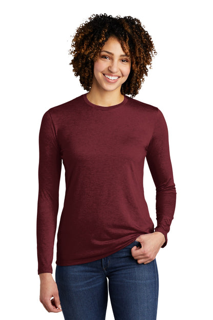 Allmade   Women's Tri-Blend Long Sleeve Tee AL6008