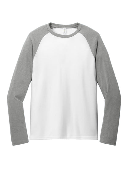 Custom Embroidered AllMade T-Shirts  in Aluminum Grey/ Bright White