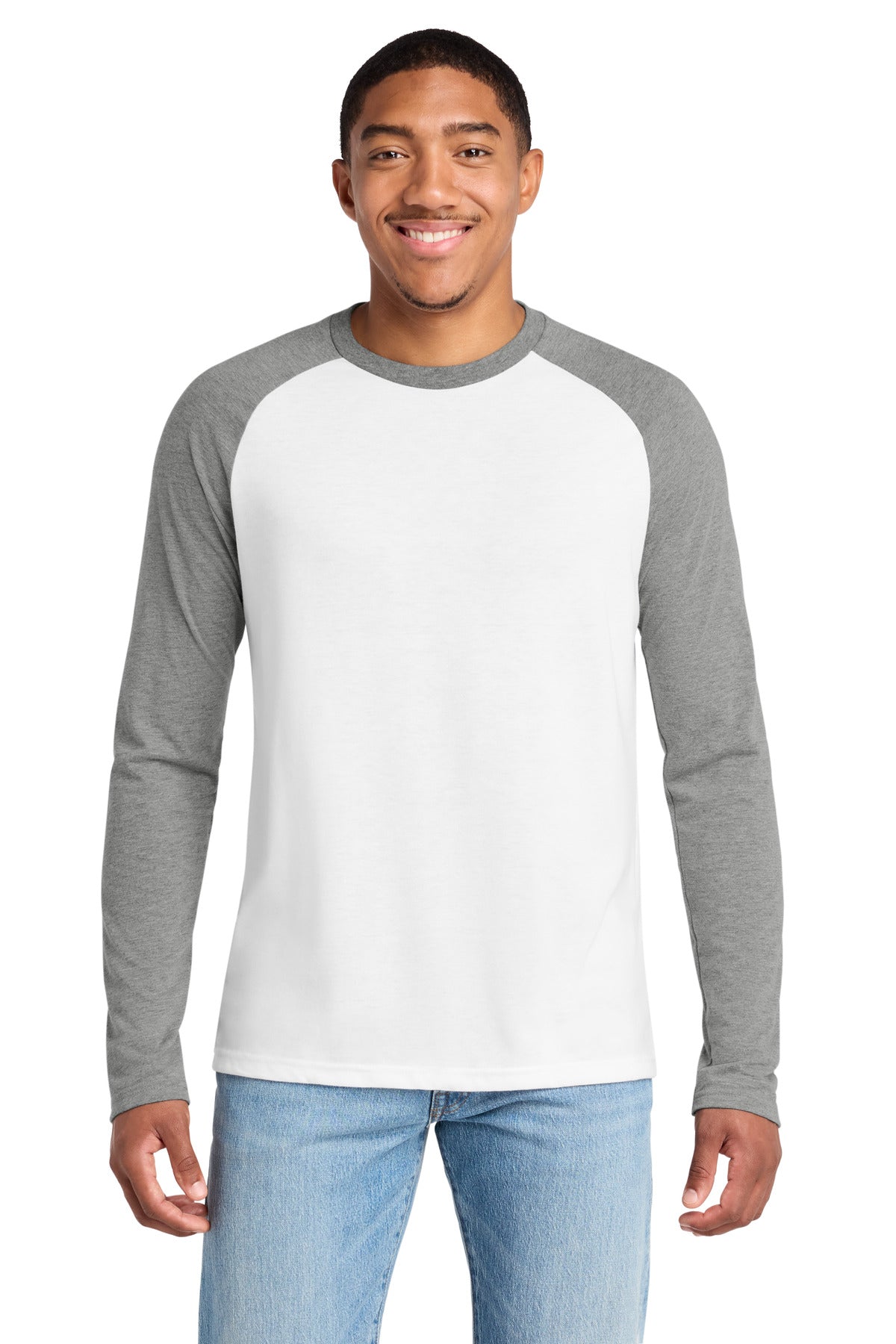 Custom Embroidered AllMade T-Shirts  in Aluminum Grey/ Bright White