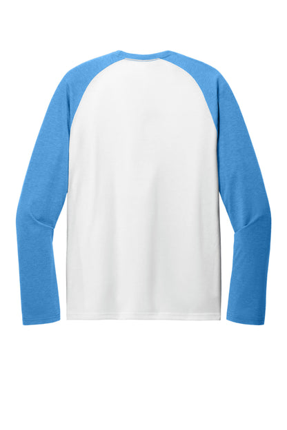 Custom Embroidered AllMade T-Shirts  in Azure Blue/ Bright White