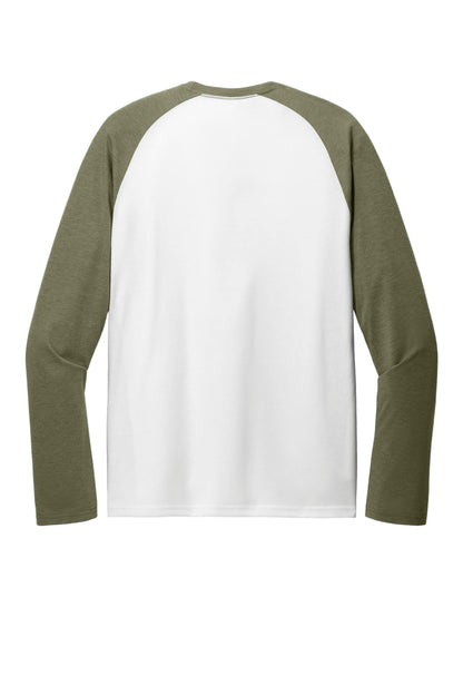 Custom Embroidered AllMade T-Shirts  in Olive You Green/ Bright White