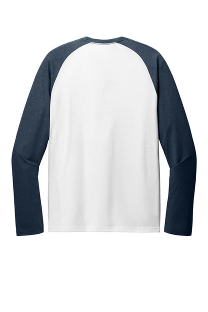 Allmade Unisex Tri-Blend Long Sleeve Colorblock Raglan AL6009