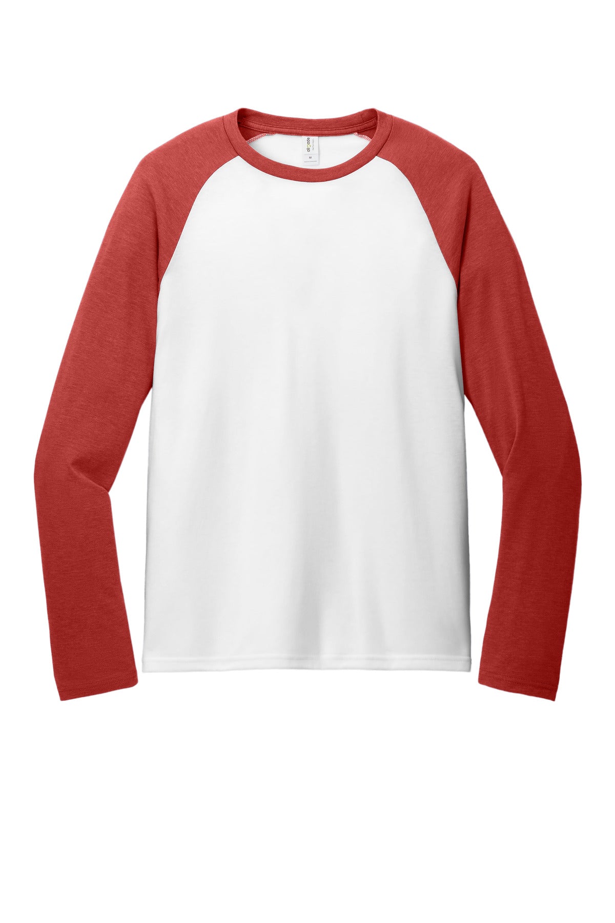 Custom Embroidered AllMade T-Shirts  in Rise Up Red/ Bright White