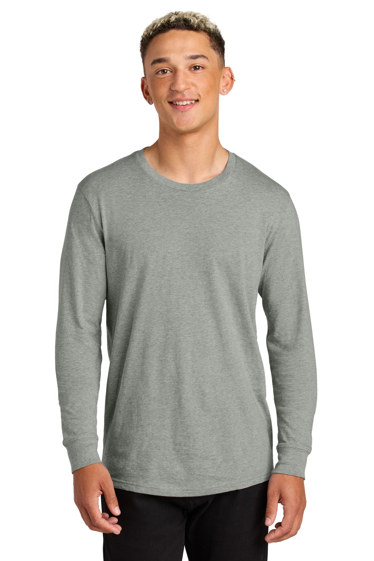 Custom Embroidered AllMade T-Shirts  in Granite Grey Heather