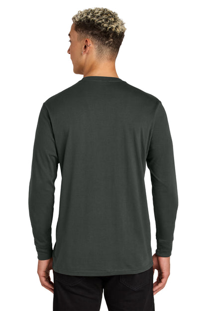 Custom Embroidered Allmade Unisex Long Sleeve Organic Cotton Tee AL6104,Terrain Grey