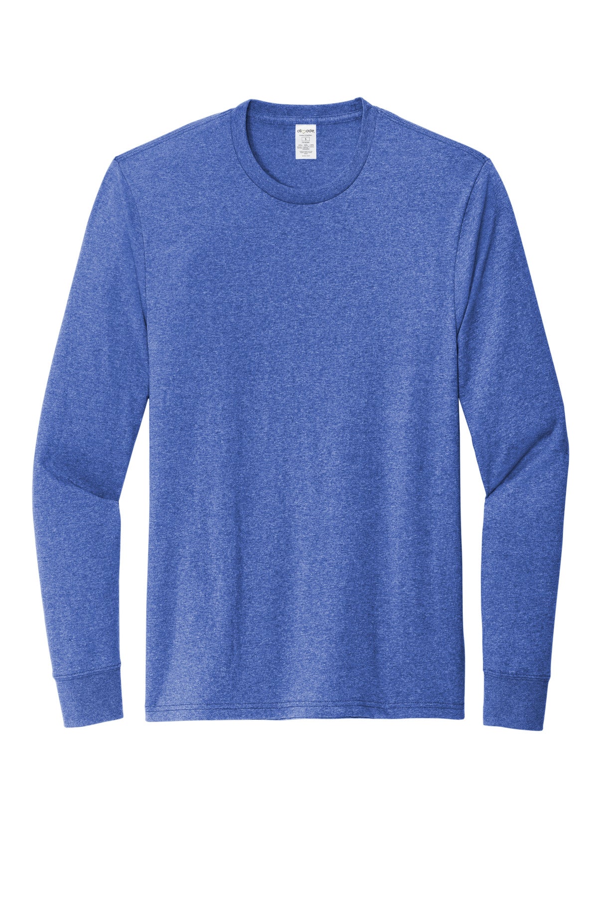 Custom Embroidered AllMade T-Shirts  in Reused Royal Heather