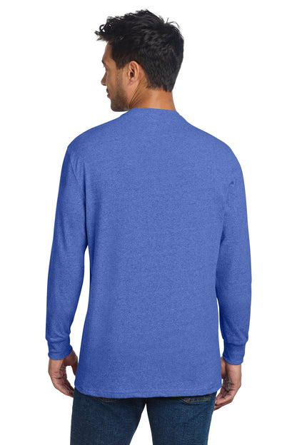 Custom Embroidered AllMade T-Shirts  in Reused Royal Heather