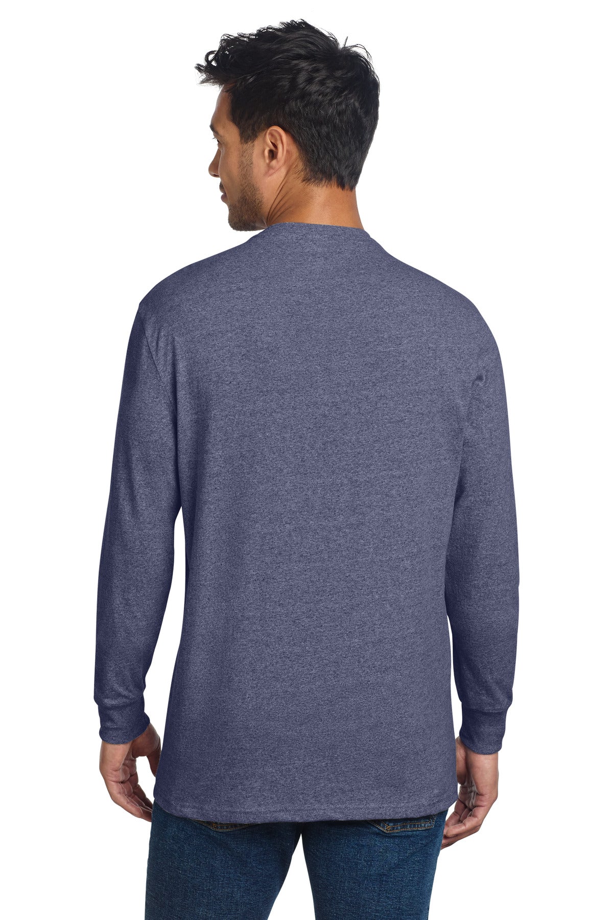 Custom Embroidered AllMade T-Shirts  in Salvaged Navy Heather