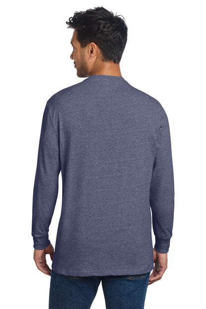 Custom Embroidered AllMade T-Shirts  in Salvaged Navy Heather