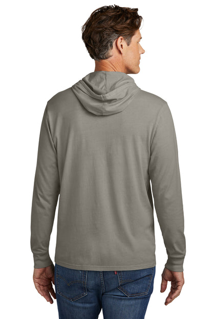Custom Embroidered Allmade Unisex Mineral Dye Organic Cotton Hoodie Tee AL6305,Driftwood Grey