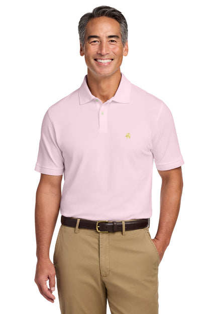 Custom Embroidered Brooks Brothers Polos/Knits in Pearl Pink