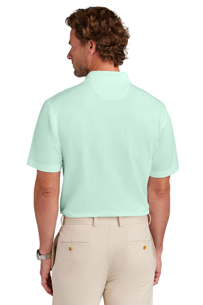 Custom Embroidered Brooks Brothers Mesh Pique Performance Polo BB18220,Soft Mint