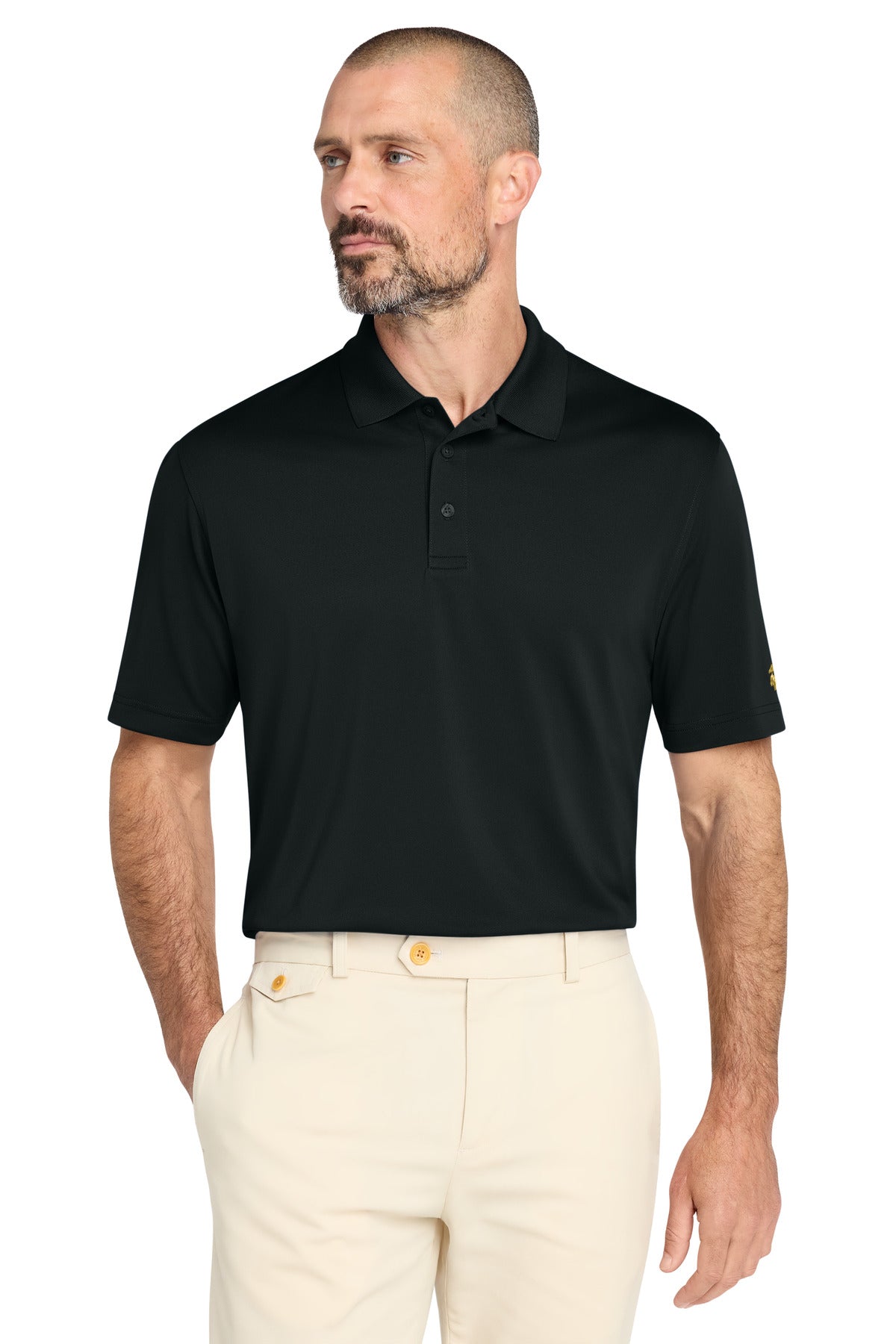 Custom Embroidered Brooks Brothers Polos/Knits in Deep Black