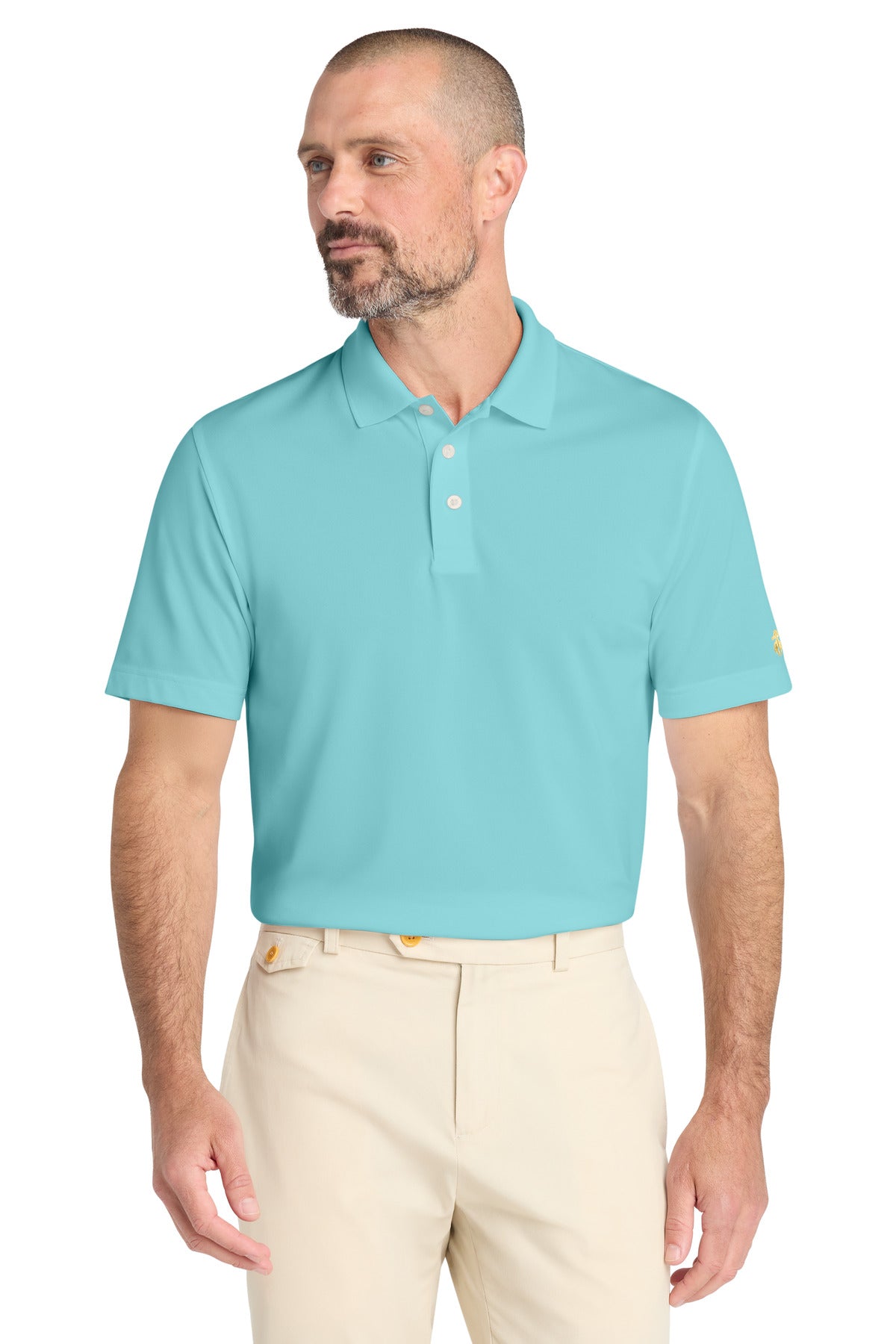 Custom Embroidered Brooks Brothers Polos/Knits in Soft Mint