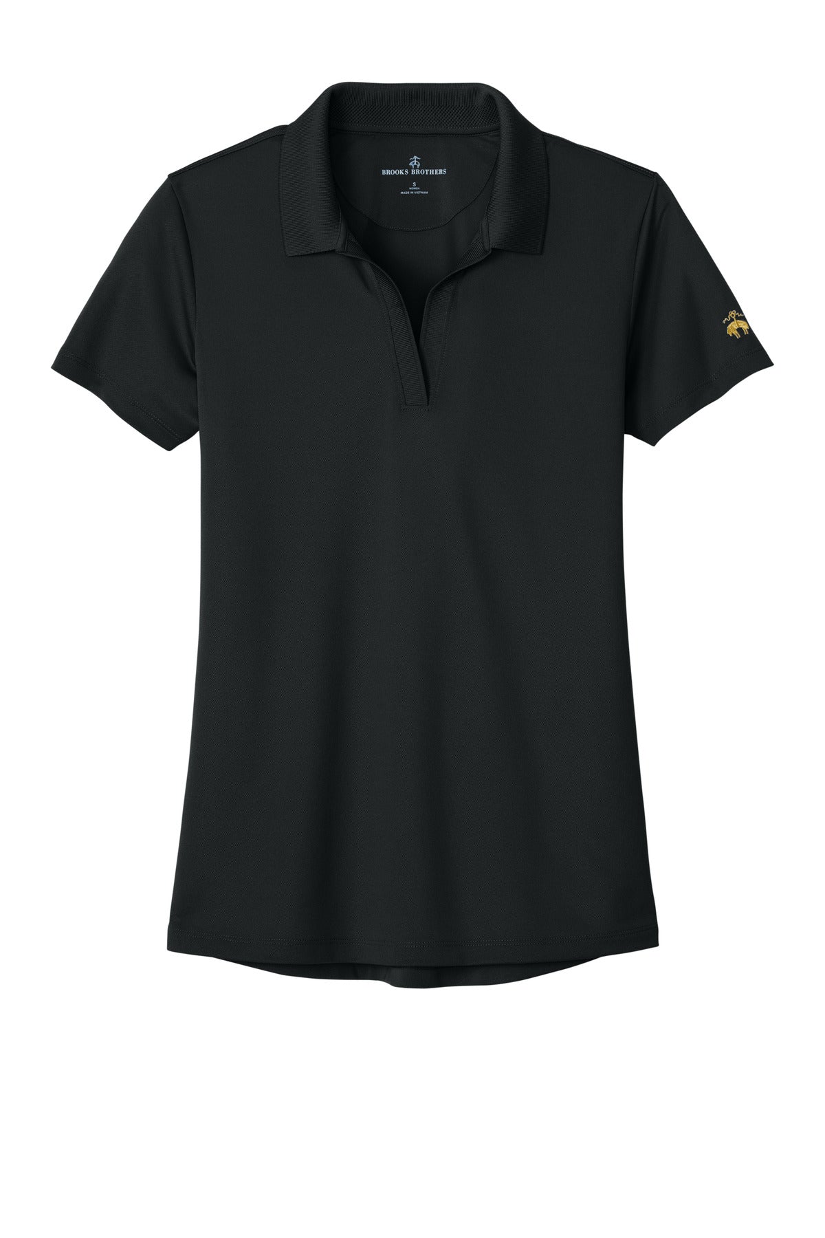 Custom Embroidered Brooks Brothers Polos/Knits in Deep Black