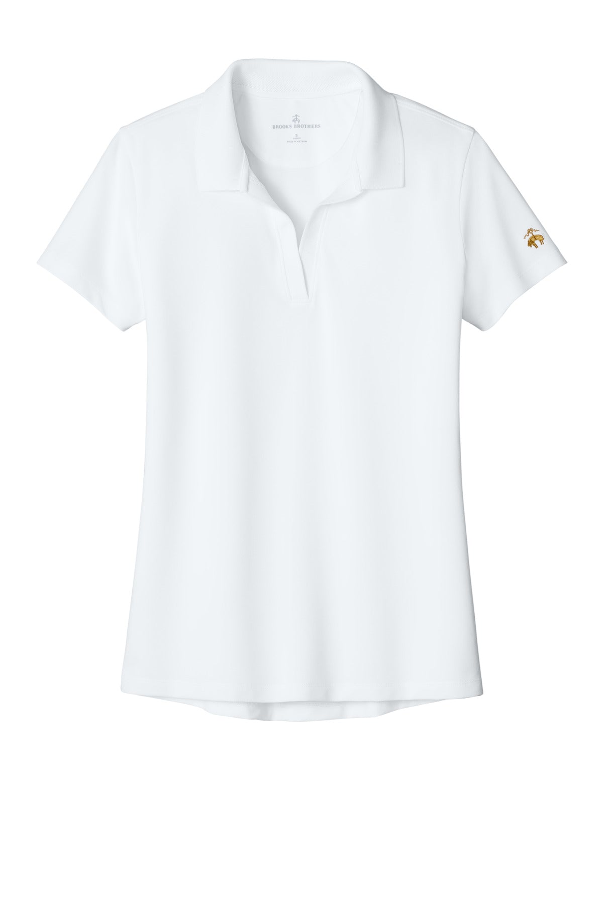 Custom Embroidered Brooks Brothers Polos/Knits in White