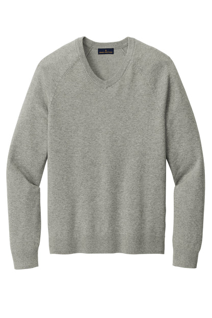 Brooks Brothers Cotton Stretch V-Neck Sweater BB18400