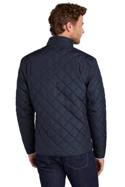 Custom Embroidered Brooks Brothers Quilted Jacket BB18600,Night Navy