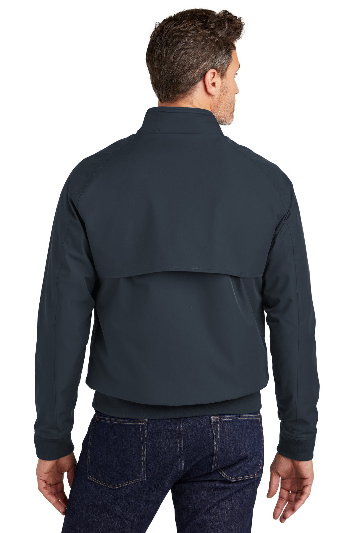 Custom Embroidered Brooks Brothers Bomber Jacket BB18604,Night Navy