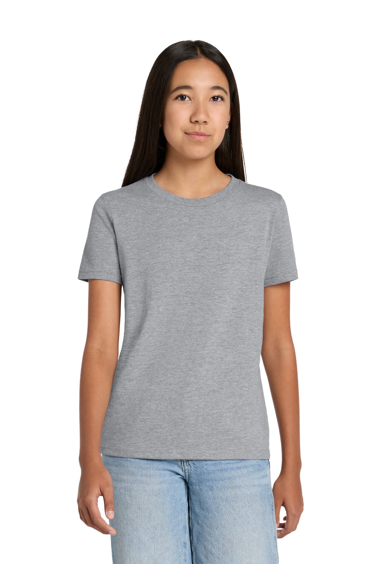 Custom Embroidered Bella + Canvas T-Shirts  in Athletic Heather
