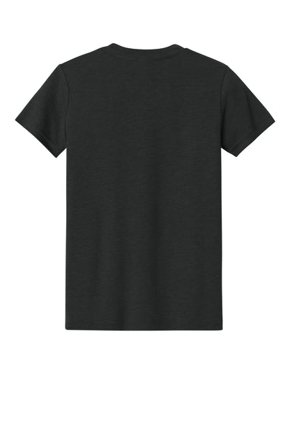 Custom Embroidered Bella + Canvas T-Shirts  in Black Heather