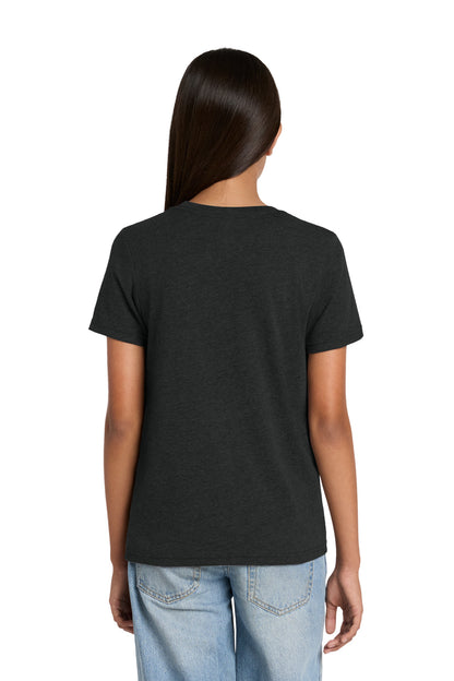 Custom Embroidered Bella + Canvas T-Shirts  in Black Heather