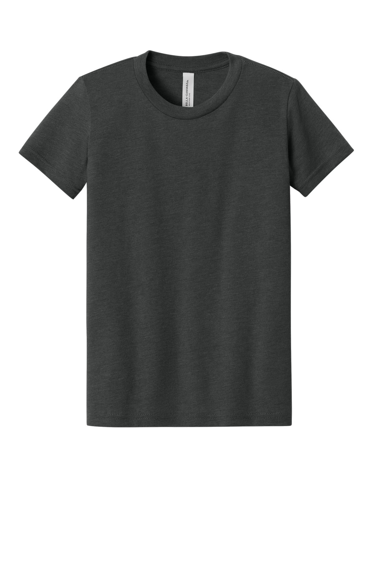 Custom Embroidered Bella + Canvas T-Shirts  in Dark Grey Heather