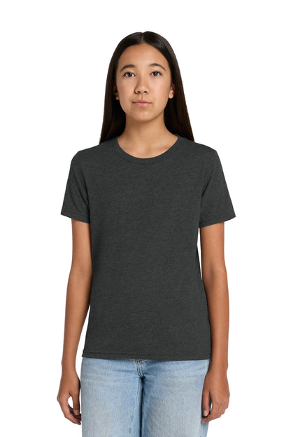 Custom Embroidered Bella + Canvas T-Shirts  in Dark Grey Heather