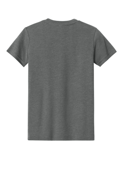 Custom Embroidered Bella + Canvas T-Shirts  in Deep Heather