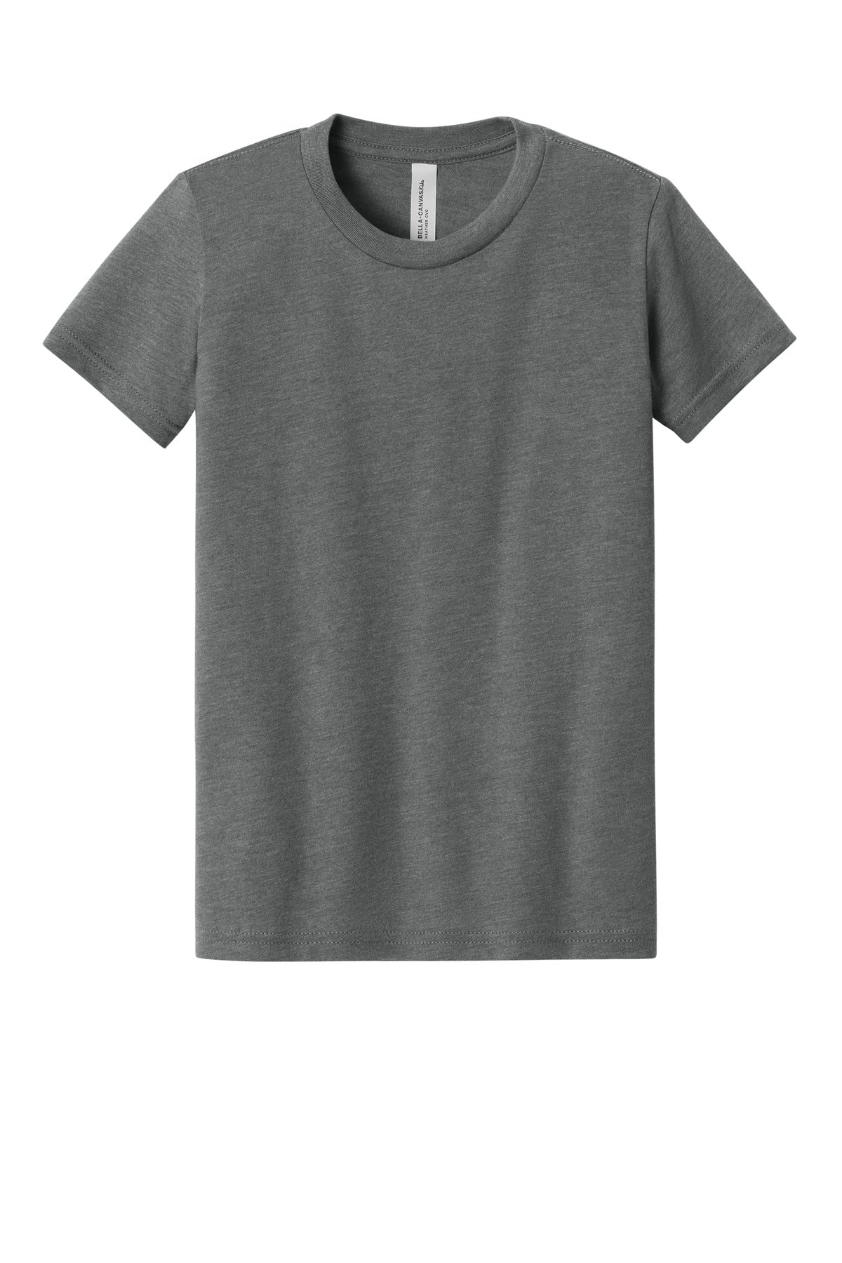 Custom Embroidered Bella + Canvas T-Shirts  in Deep Heather