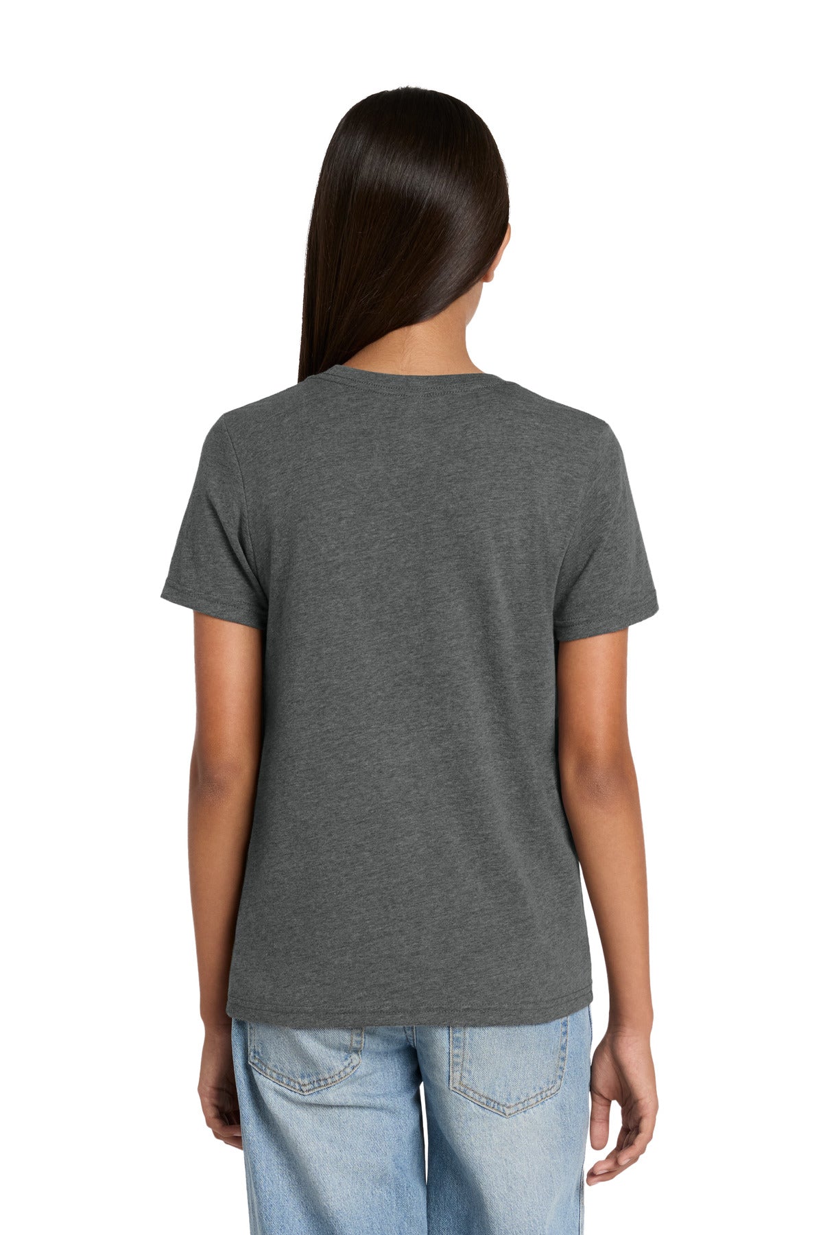 Custom Embroidered Bella + Canvas T-Shirts  in Deep Heather