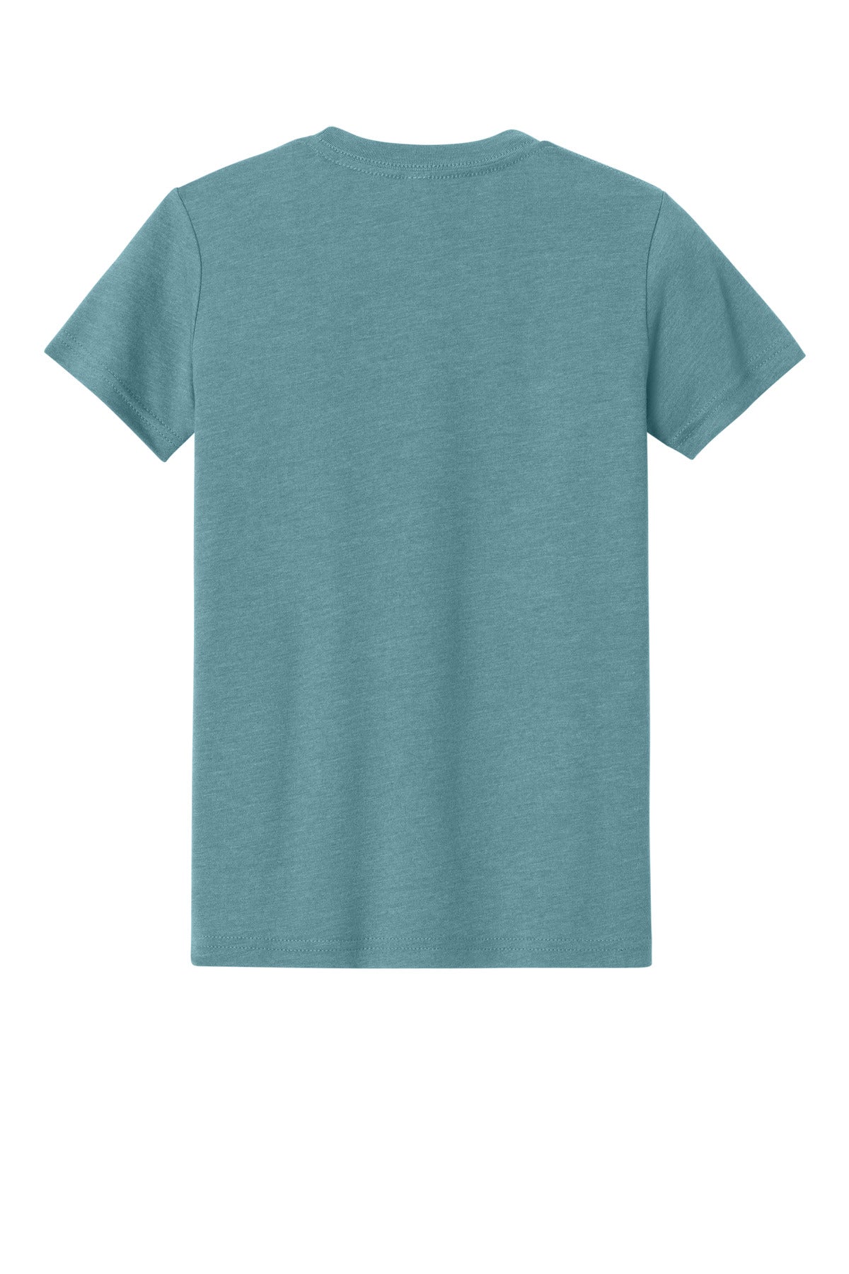 Custom Embroidered Bella + Canvas T-Shirts  in Heather Blue Lagoon