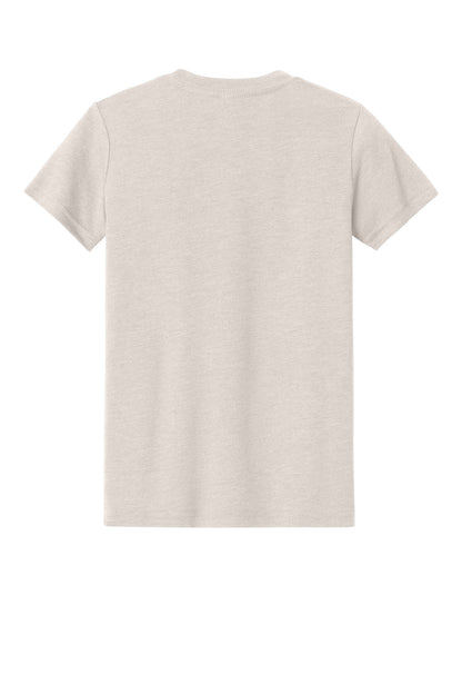 Custom Embroidered Bella + Canvas T-Shirts  in Heather Dust
