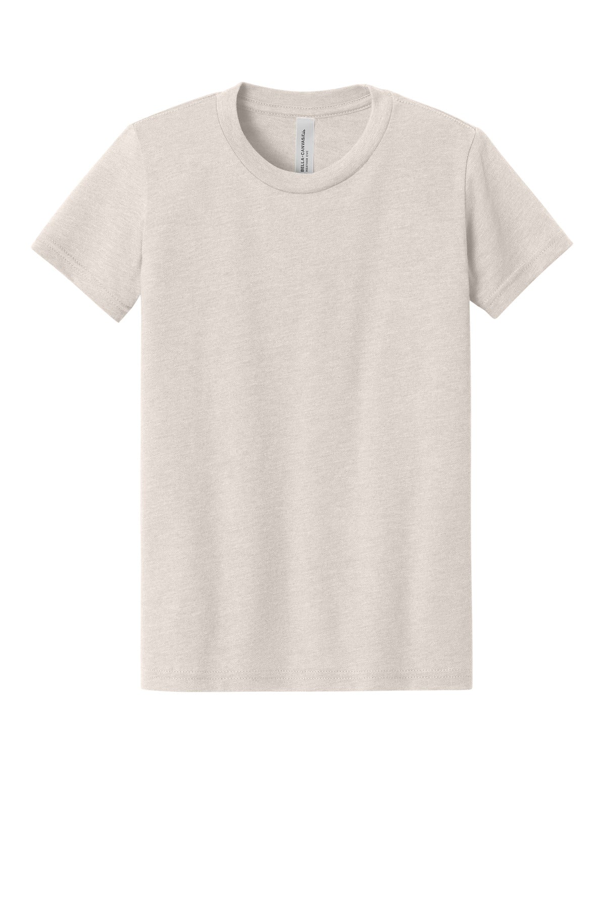 Custom Embroidered Bella + Canvas T-Shirts  in Heather Dust