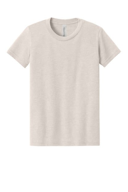 Custom Embroidered Bella + Canvas T-Shirts  in Heather Dust