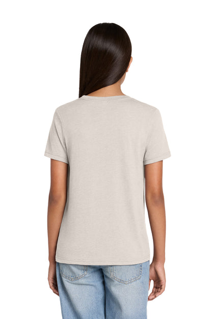 Custom Embroidered Bella + Canvas T-Shirts  in Heather Dust