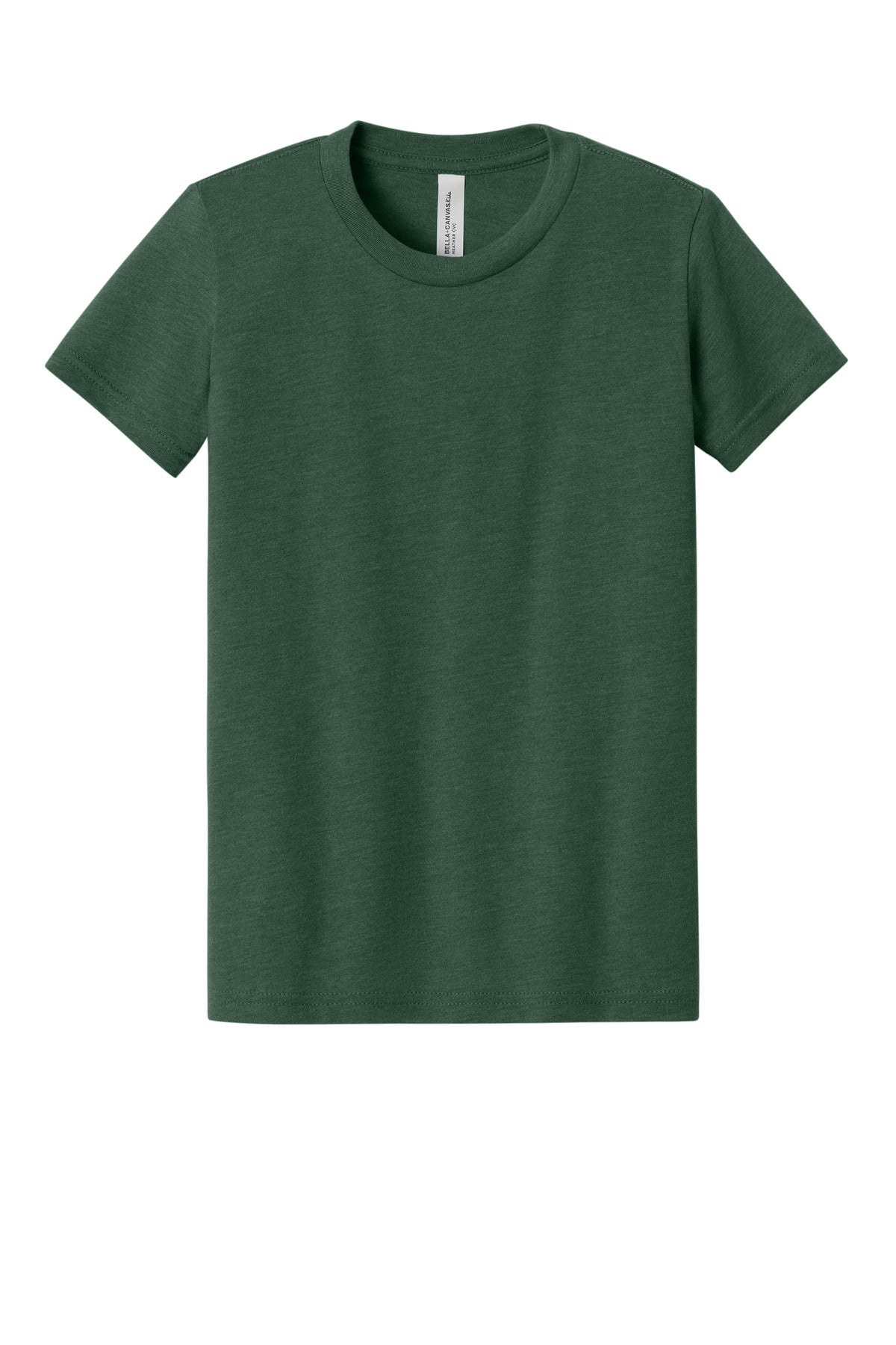 Custom Embroidered Bella + Canvas T-Shirts  in Heather Forest