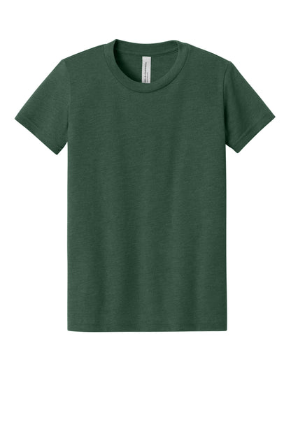 Custom Embroidered Bella + Canvas T-Shirts  in Heather Forest