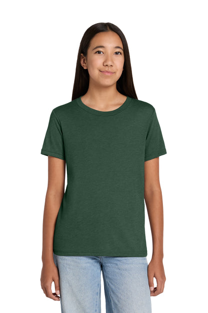 Custom Embroidered Bella + Canvas T-Shirts  in Heather Forest