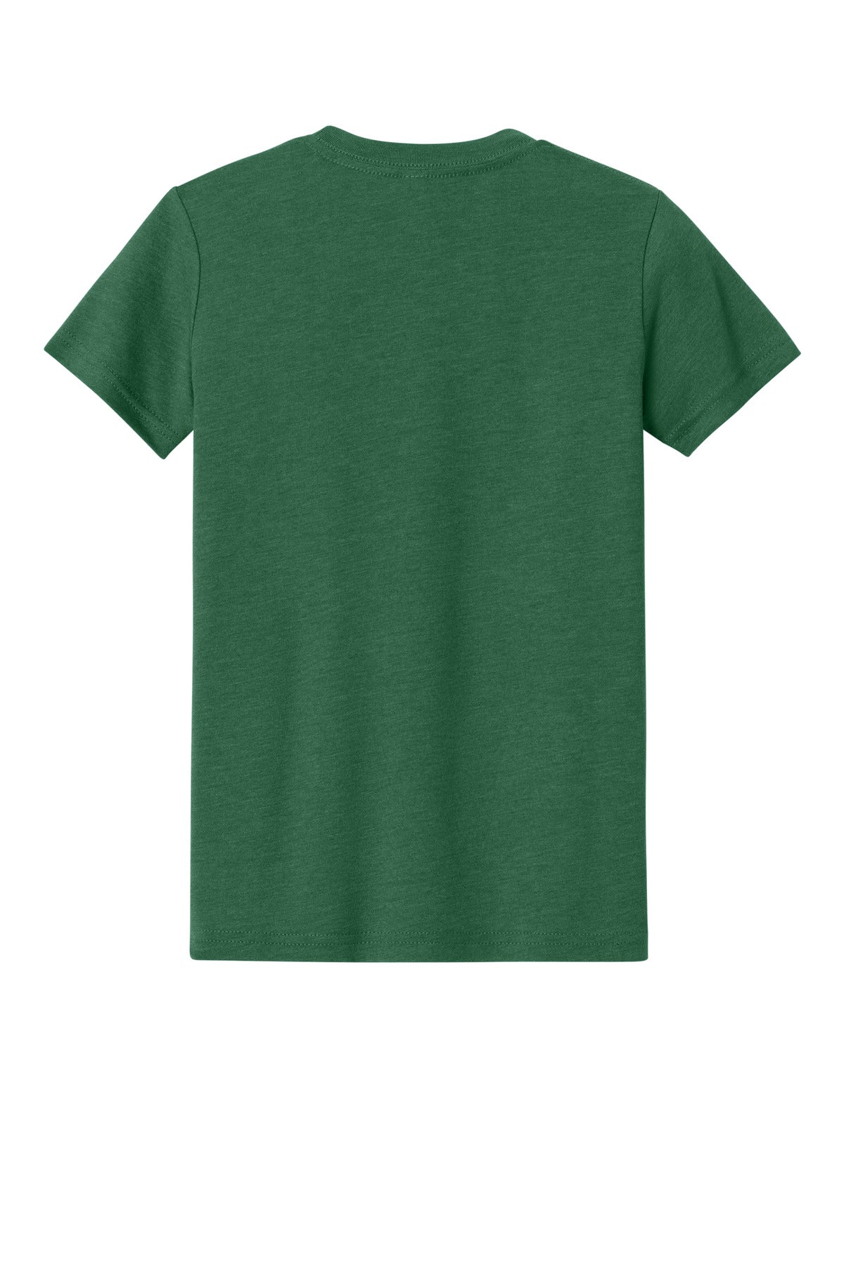 Custom Embroidered Bella + Canvas T-Shirts  in Heather Grass Green