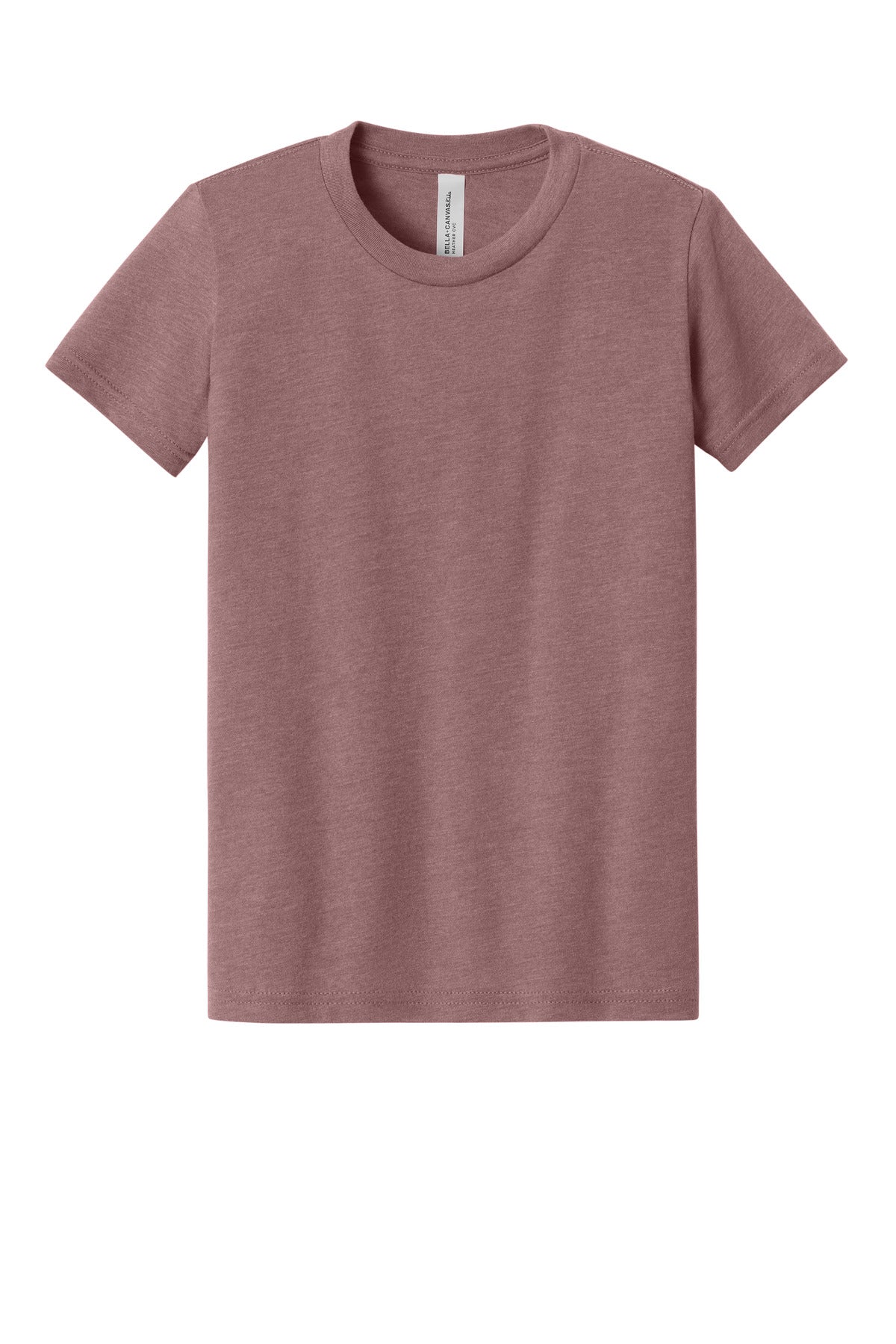 Custom Embroidered Bella + Canvas T-Shirts  in Heather Mauve
