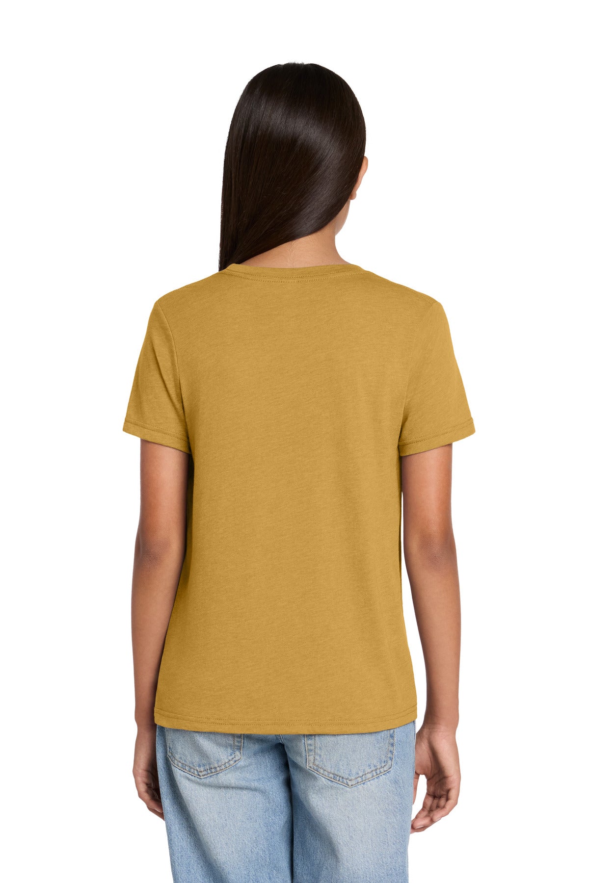 Custom Embroidered Bella + Canvas T-Shirts  in Heather Mustard