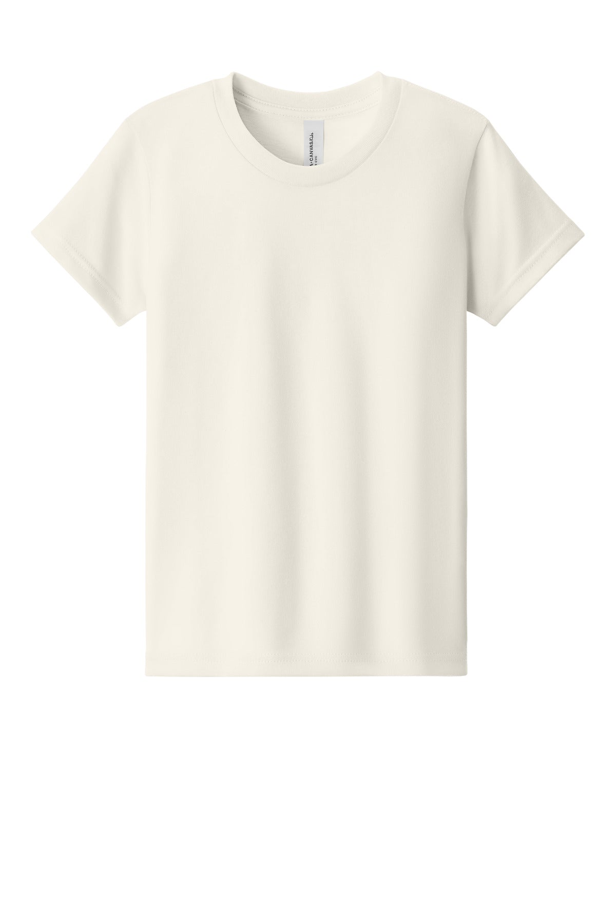 Custom Embroidered Bella + Canvas T-Shirts  in Heather Natural