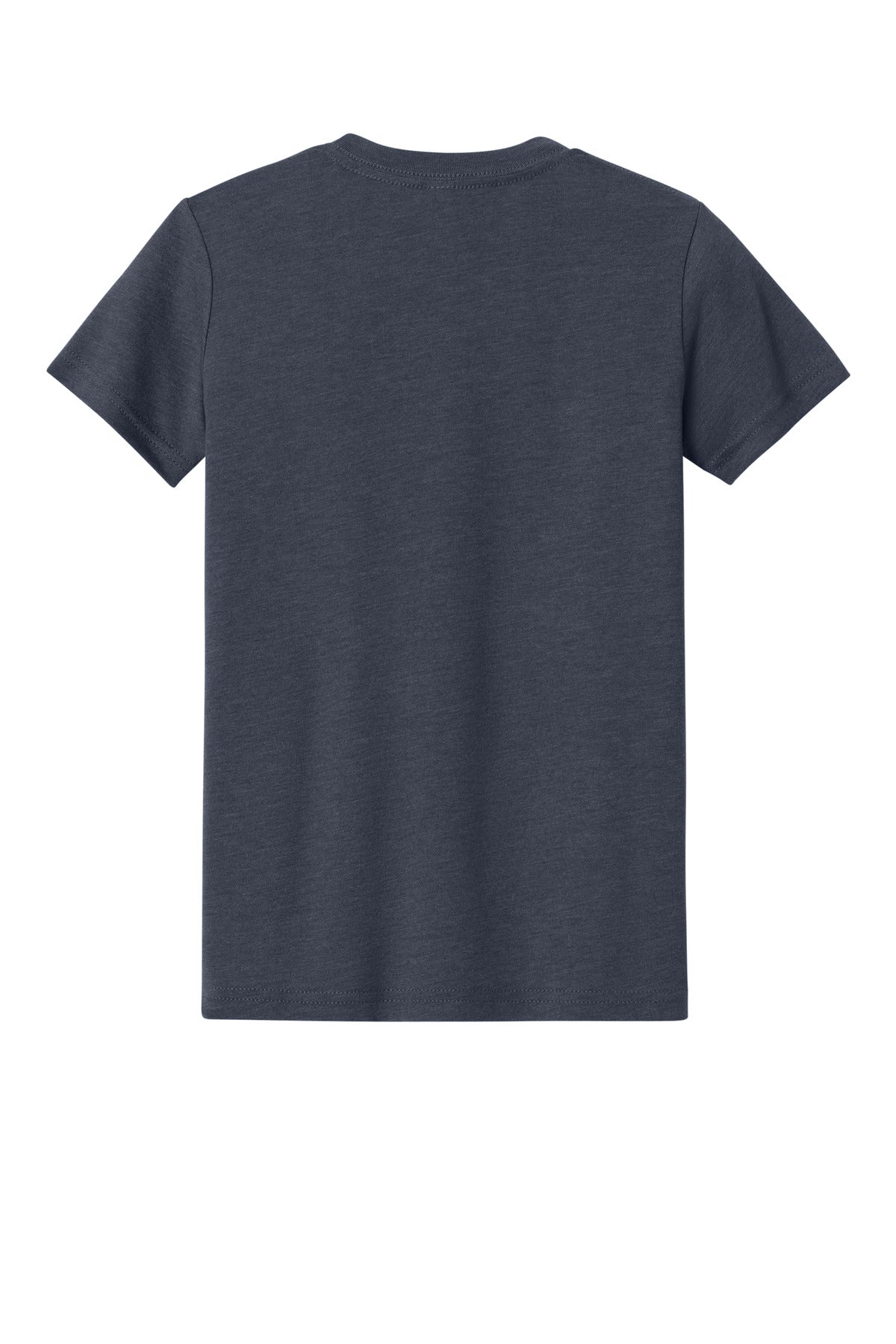 Custom Embroidered Bella + Canvas T-Shirts  in Heather Navy